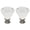 Black Nickel, variant on Urbanest Crystal Belle Lamp Finial – 2-3/16 Inch Tall, Brushed Steel Base– Decorative Lamp Shade Finial for Table & Floor Lamps- 1 Piece