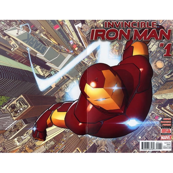 Invincible Iron Man (2nd Series) #1 VF ; Marvel Comic Book