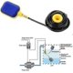 thumbnail image 1 of Float Switch With 4m Cables, 220v 10a Float Switch Automatic Control Water Level Controller For Tank Pump, 1 of 2