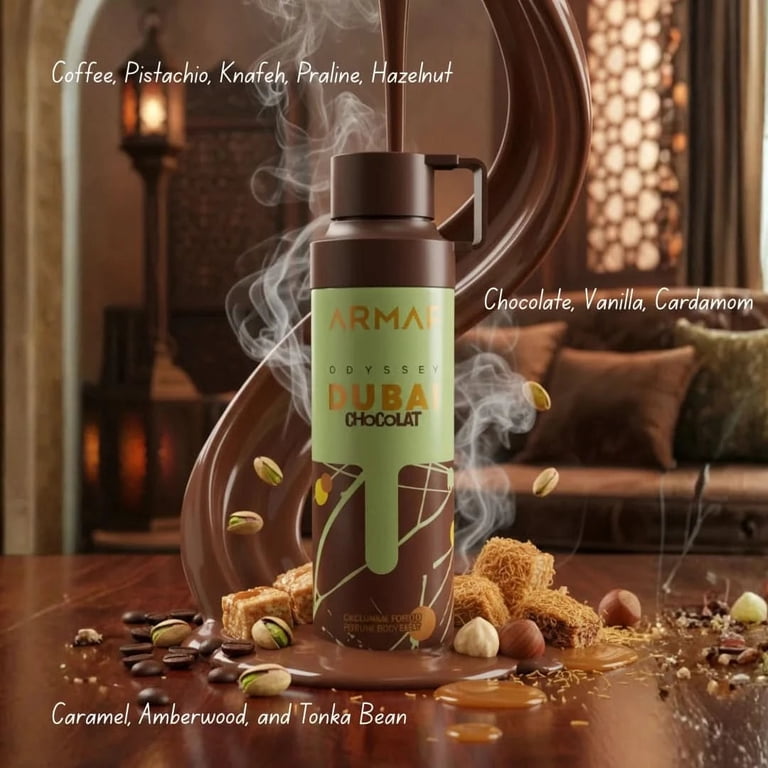 りょーたページArmaf 香水2本 Armaf Men's Odyssey Dubai Chocolat Gourmand Deodorant Body Spray