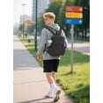 thumbnail image 6 of EEEkit Small Shoulder Casual Daypack for Women Men, Casual Nylon Backpack, 2 Colors, 6 of 7