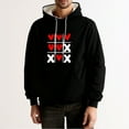 thumbnail image 1 of Ceisia Men Fashion Pockets Long Sleeve Christmas Printing Gift Hooded Pullover Sweatshirts, 1 of 5
