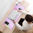 thumbnail image 3 of Long Mouse Pads for Desk,Rainbow Unicorn Pattern Desk Mats on Top Of Desks, Desk Mouse Pad Extra Large with 3mm Non-Slip Base and Stitched Edge for Gaming,Office,Work,Home 31.5"x11.8", 3 of 6