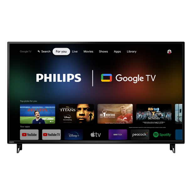 Visible pasatiempo Empuje Philips 55" Class 4K Ultra HD (2160p) Google Smart LED TV (55PUL7552/F7) -  Walmart.com
