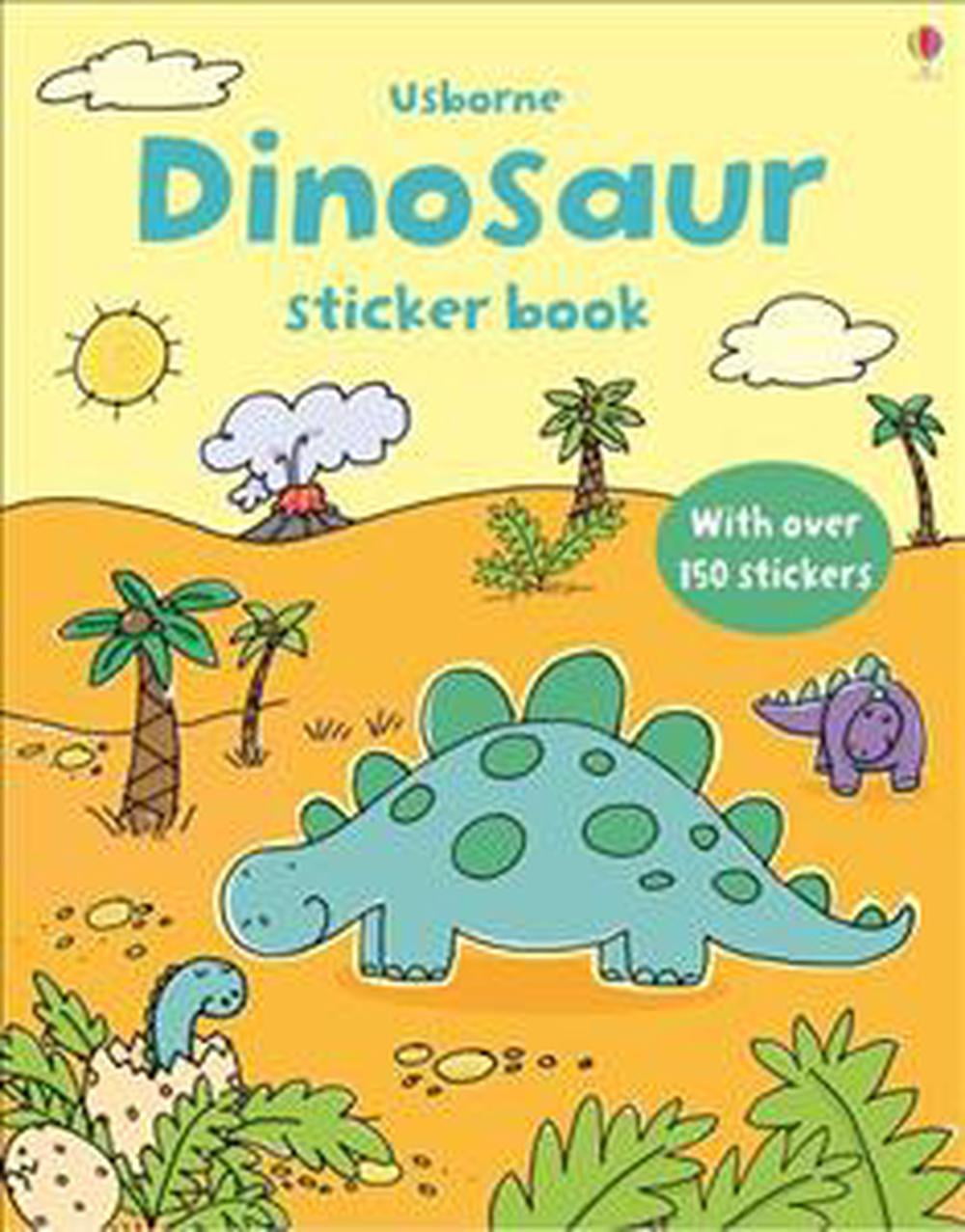 Dinosaurs (Usborne First Sticker Books) (Paperback)