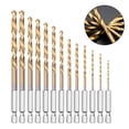 thumbnail image 2 of 13 Pcs Embout Hexagonal 1.5-6.5mm pour Outils de Tournevis Électrique Acier, 2 of 8