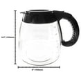 thumbnail image 4 of HeSLehs 12 Cup Glass Coffee Maker Carafe replaces Mr. Coffee IDS13, 4 of 4