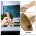Two Bell Shape AURARMLET 2Pcs Bell Shape Metal Small Handle Bell for Party and ...
