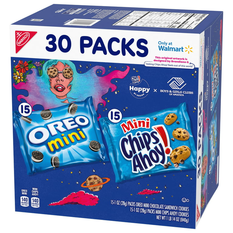 Oreo Crowd Favorites Cookie Variety Pack (30 Pack, 1 oz)