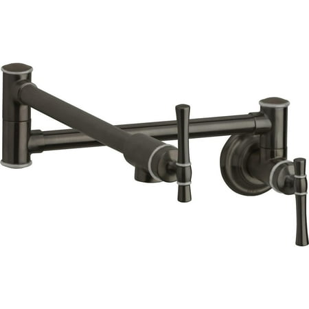 Elkay Lkec2091 Explore 4 GPM Wall Mounted Pot Filler Faucet - Silver
