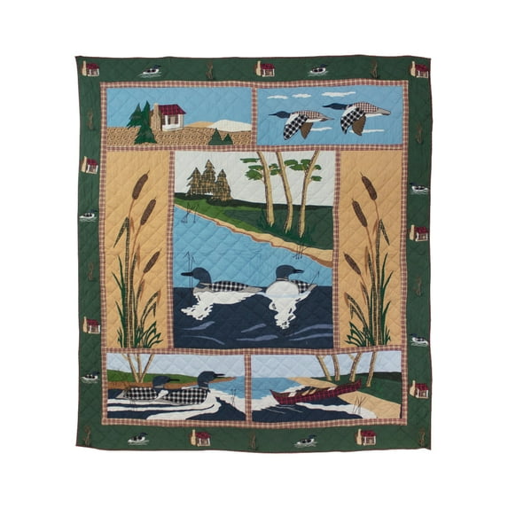 Loon Quilt (Twin)
