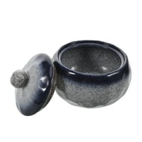 unbranded Japanese Ceramic Soup Bowl with Lid Small Stew Pot Soup Noodle Bowl Cooking Pot for Home Restaurant Kitchen Small Japanese Soup Bowl with Cover