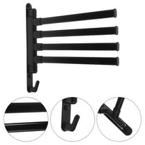 WHAMVOX Swivel Hand Towel Holder Rotatable Swivel Towel Rack Bathroom Kitchen Wall Hanging Towel Holder