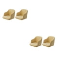 thumbnail image 3 of Baohd 2pieces Contemporary Chair Protection Stretchy Chair Covers In Fashionable cream-coloured 2Set, 3 of 6