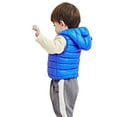 thumbnail image 5 of Wavsuf Children Jackets Winter Chunky Thermal Boys with Hood Blue Vest Size 1 Year, 5 of 7