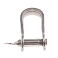 thumbnail image 3 of Grillete de Cadena de acero Inoxidable 304 Marino 4/5/6 Mm de Navegación de Remolque de Ancla Zulema Grillete en D, 3 of 8