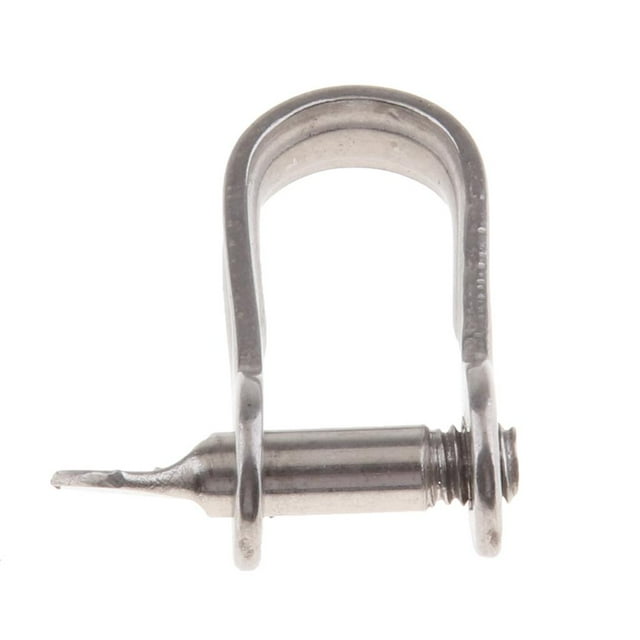 Sujetador de aparejo de cadena en D de acero inoxidable 304 para barco/marina/barco/ 4mm