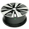 thumbnail image 4 of 17” Set of 4 17x7.5 Machined Black Wheels for Nissan Altima 2019-2022 OE Style Replacement Rim, 4 of 6