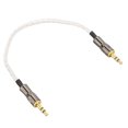 thumbnail image 3 of Cable adaptador, Preffair Cable adaptador plateado de 3,5 mm a 3,5 mm Cable muy versátil, 3 of 12