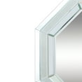 thumbnail image 2 of Octagonal Shaped Wall Mirror with Wooden Backing, Clear- Saltoro Sherpi, 2 of 5