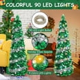 thumbnail image 3 of Árbol de Navidad XBA de 5 pies con 90 decoraciones, 8 modos, 3 of 8