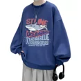 thumbnail image 3 of Moda Sudadera Cuello Redondo Estampada Estilo Sport Unisex, 3 of 8
