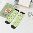 thumbnail image 7 of Pofeuu Blue Rabbit Print 30cm Socks, Adult Running Hiking Socks for Youth and Adult, 7 of 7