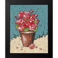 thumbnail image 2 of Reynolds, Jade 15x18 Black Modern Framed Museum Art Print Titled - Bright Geraniums, 2 of 5
