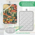 thumbnail image 6 of Yayeee Pot Holders Kitchen Heat Resistant with Pocket 7"x9.8" Cotton Oven Cooking Hot Pads, Floral Mushroom, 6 of 7