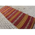 thumbnail image 4 of 3.3x10.6 ft Runner Rug, Kilim, Turkish Rug, Anatolian Rug, Moroccan Rug, 4 of 9