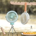thumbnail image 3 of 2400mah Rechargeable Battery Camping Fan and Portable USB with Lights Operated Tent for Hanging or Tabletop Use Car RV Outdoor Outage, 3 of 7