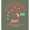 thumbnail image 6 of Scooby-Doo Keep On Snackin' Adult Olive Long Sleeve Hoodie-XXL, 6 of 7