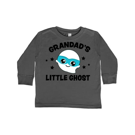 

Inktastic Cute Grandad s Little Ghost with Stars Gift Toddler Boy or Toddler Girl Long Sleeve T-Shirt