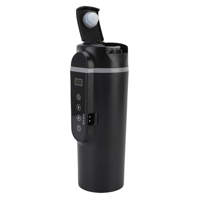Kettle Portable Car Heating Cup 500ML Travel Electric Kettle 12V-24V Portable Water Boiler Heated Cup for Car Truck