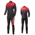thumbnail image 3 of Traje de ciclismo para hombre Ropa deportiva de manga larga Conjunto de ropa de ciclismo a prueba de viento, 3 of 8