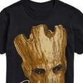 thumbnail image 3 of Marvel Guardians of the Galaxy - Groot Face Oversized - Men's Short Sleeve Graphic T-Shirt, 3 of 5
