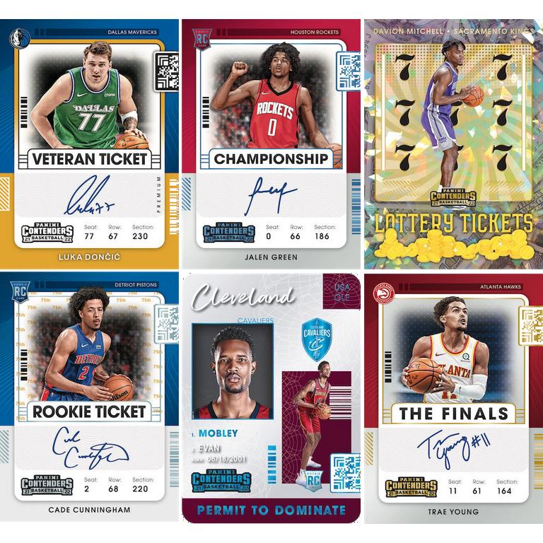 21-22 Panini Contenders Basketball Blaster Box Trading Cards