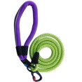 thumbnail image 1 of Reflective Neon Dog Leash, Sturdy Nylon Rope Dog Training Leash - 150cm/5FT with Ultra Soft Handle Yellow, 1 of 7