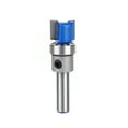 thumbnail image 2 of 1/4 Haut Roulement Affleurement Double Lame Fraise à Bois Garniture Routeur Bit Ne, 2 of 5