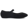 thumbnail image 5 of Ollio Women's Shoes Faux Suede Casual Mary Jane Light Ballet Flats F56SU, 5 of 6
