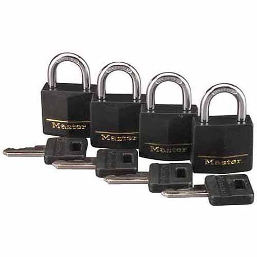 36/" Bike Lock with Plastic Coated Metal KEY Usage 4 Color assorted