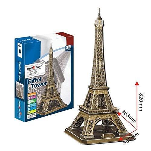 BuilDream 3D Puzzle Eiffel Tower 66 pieces | Walmart Canada