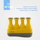 thumbnail image 1 of Ejercitador De Dedos De Mano De Guitarra Guitarra Mano Dedo Ejercitador Grip Power Trainer (Niños Amarillo Gris 3 lbs), 1 of 4