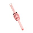 thumbnail image 3 of Ventilador de enfriamiento Ventilador de reloj recargable por USB Enfriador de aire portátil ajustable con luz colorida, Rosa Eigraketly HA004841-01B, 3 of 6