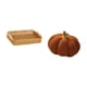 thumbnail image 5 of Cestas de almacenamiento,Cestas de almacenamiento de cocina tejidas con asas hechas a mano,Cestas de pan redondas Bandejas para servir Rectángulo,Almohadas de calabaza de Halloween,Almohadas, 5 of 8