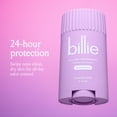 thumbnail image 2 of Billie All Day Womens Deodorant Stick, 2.6 oz, Lavender Milk Scent, 24 Hour Odor Control, Aluminum Free, 2 of 7