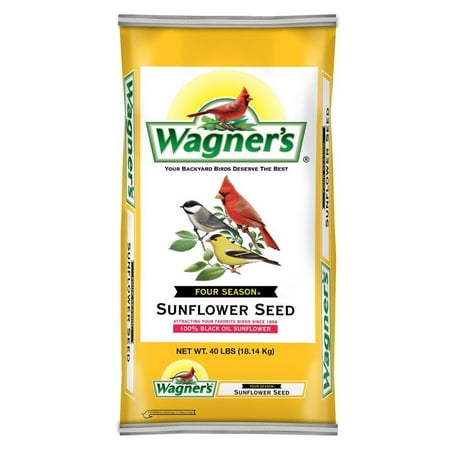 Wagner's 40 Lb Four Season Black Oil Sunflower Seed