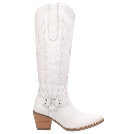

Dingo Womens Heavens To Betsy Snip Toe Casual Boots Knee High Mid Heel 2-3
