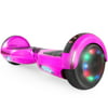 Self Balancing Electric Scooter Hoverboard UL CERTIFIED, Chrome Pink