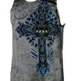 thumbnail image 6 of Xtreme Couture By Affliction Men's Tank Top shirt IronWork, 6 of 9